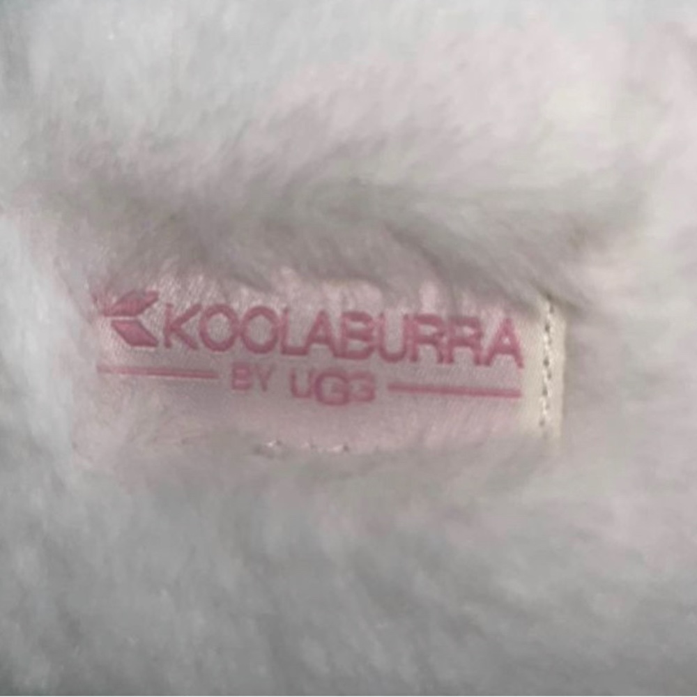 NIB Koolaburra by UGG Women’s Size 9 Fuzz-ah Slipper Pastel Abstract Lug Sole - Picture 6 of 7